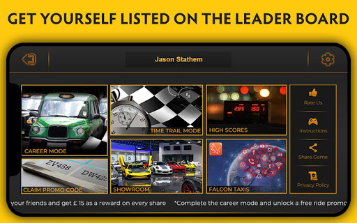 Falcon City Taxi Driving Game City Taxi Simulator