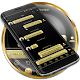 SMS Messages Metallic Gold Theme Download on Windows