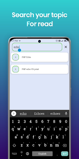 Screenshot Learn PHP