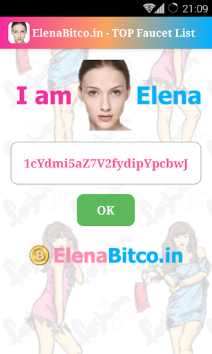 Elena Bitcoin Faucet