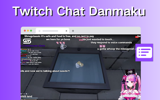 Twitch Chat Danmaku(Like Niconico) - EasyComment