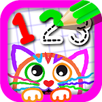 Cover Image of Unduh 123 Draw Penghitungan balita untuk anak-anak Permainan menggambar 1.4.1.1 APK