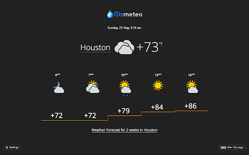 Gismeteo App Preview 2