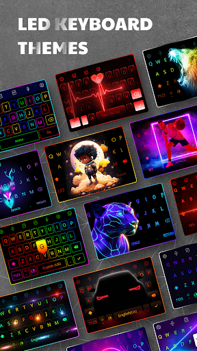 Screenshot LED Keyboard: Colorful Backlit