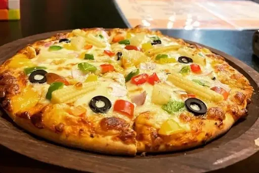 Spicy Veggie Pizza [6 Inches]