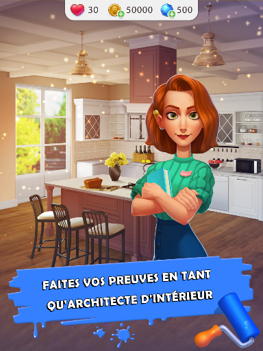 Code Triche Histoire d'Intérieur: jeu déco APK MOD 6