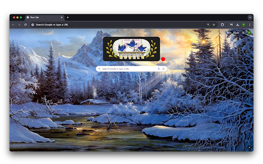 Winter Mountain Sunset Preview 2