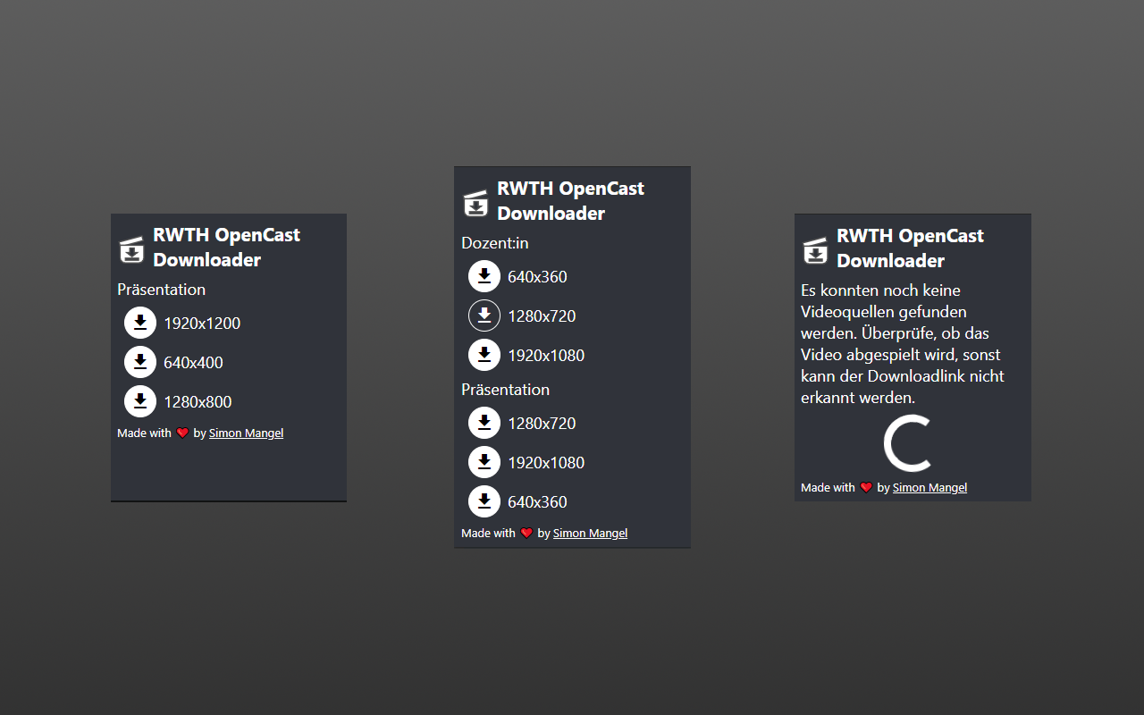 RWTH Opencast Downloader Preview image 0