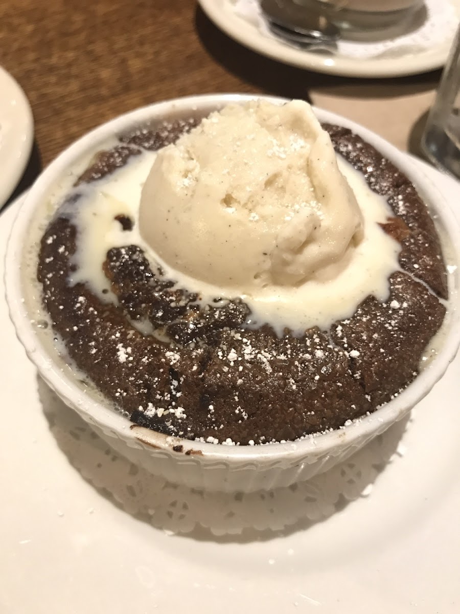 Gluten-Free Dessert at Puccini & Pinetti