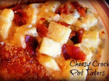 Cheesy Crock Pot Taters