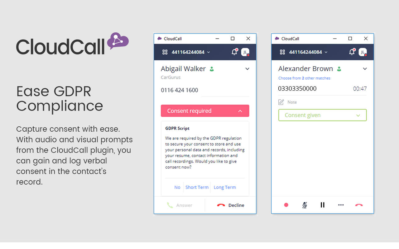 CloudCall Unified Communications for CRM Preview image 1