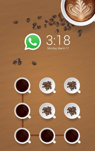 AppLock Theme Coffee Wallpaper