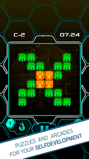 Alien Bricks - a logical puzzle and arcade 1.0.2 APK + Mod (Unlimited money) untuk android