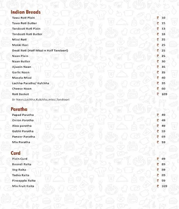 Kalyan menu 