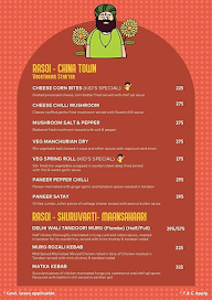 Satguru's Punjabi Rasoi menu 2