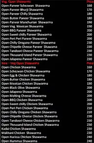 Al-Lazeez Shawarma menu 1