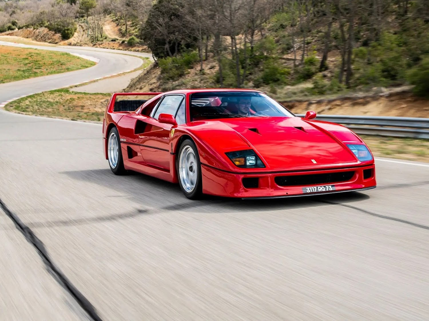 Alain Prost's Ferrari F40 going under the hammer at RM Sotheby's