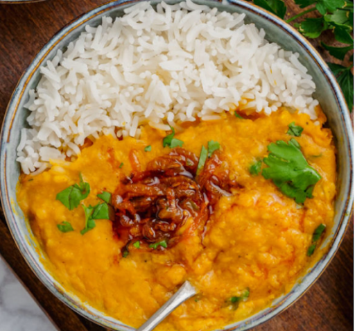 Dal Tadka + Rice