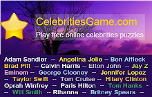 Celebrities Games small promo image