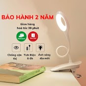 Đèn Học Có Đế Kẹp Bàn Tích Điện Siêu Sáng Đèn Taka