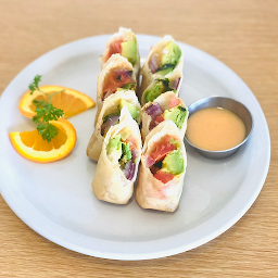 Avocado Egg Roll