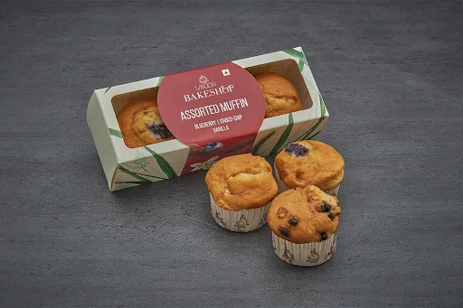 Assorted Muffins - Pack Of 3