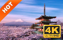 Mount Fuji Pop Wallpaper HD New Tabs Theme small promo image
