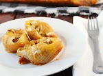 Mexican Stuffed Shells was pinched from <a href="http://lmld.org/2014/01/13/mexican-stuffed-shells/" target="_blank">lmld.org.</a>