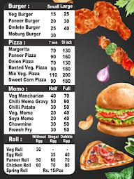 D.K. Royal Fast Food menu 1