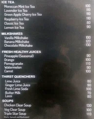 Tattva Cafe menu 8