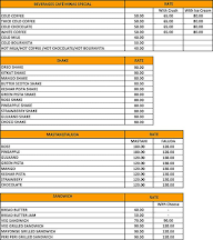 Cafe Minas menu 3