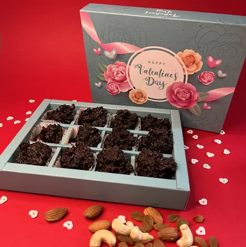 Valentine Sugarfree Loaded Nuts Chocolate