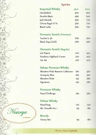 Nisarga - South Coast Hotel menu 5