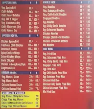 Asian Delight menu 2