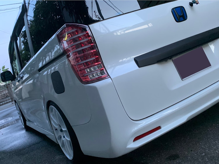 ステップワゴンスパーダのRK5ステップワゴン スパーダ・rk5スパーダ・洗車した！に関するカスタム事例の投稿画像2枚目
