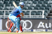 Captain Albie Morkel of the Titans during the Momentum One-Day Cup match between bizhub Highveld Lions and Multiply Titans at Bidvest Wanderers Stadium on January 03, 2018 in Johannesburg, South Africa. 