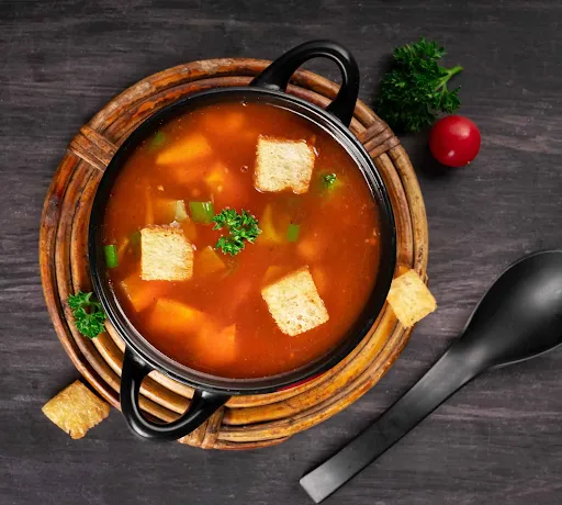 Veg Crouton Soup