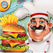 Fast Food Restaurant Cooking - Chef Cooking Games  Icon