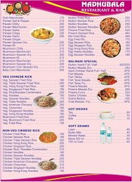 Shiv Hotel & Family Restaurant menu 1