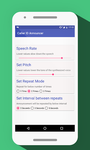 Automatic Caller Name Announcer