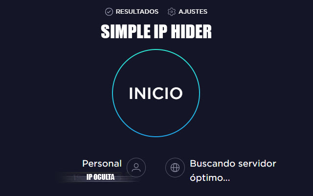 No mostrar IP Speedtest chrome extension