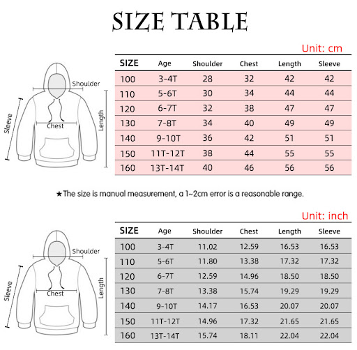 Title 1, Digital print childrens large Hoodie bottoming...