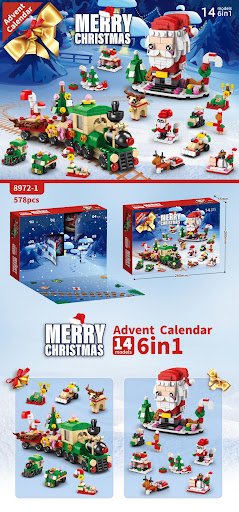 Title 1, Christmas Blind Box Music Toy for Children to A...
