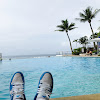 NIKE SB × AJ1 × pool × beach = GUAM