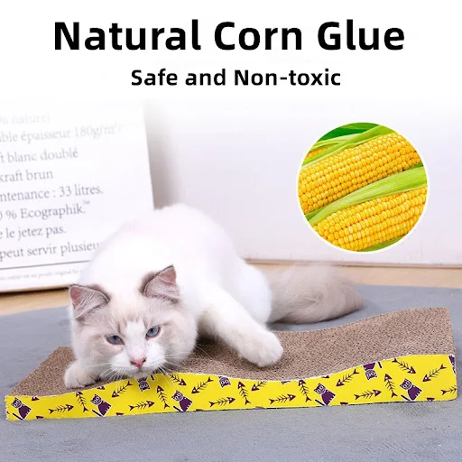 New Bowl Cat Scraper Sharpening Claw Cardboard Corrugated Board Scratch Resistant Scratch Toy Sofa Cushion Bed Grinding 