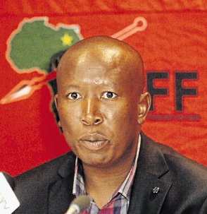 Julius Malema launches voter registration campaign.