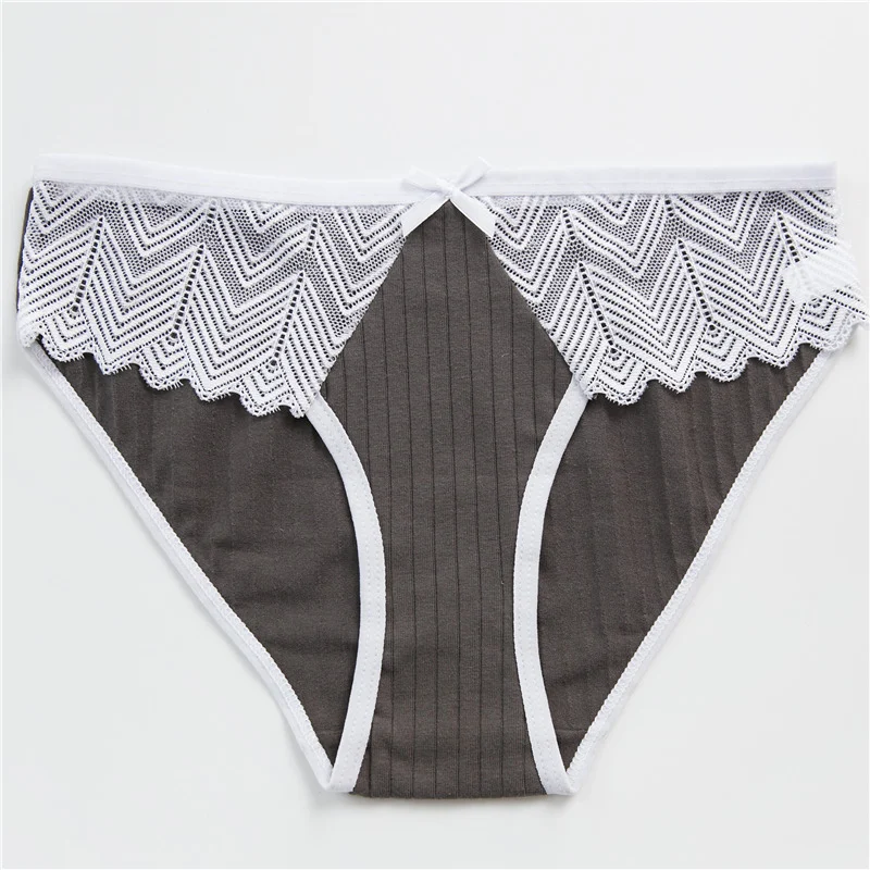 Braguita de encaje rosa de cintura baja para chicas, transpirable y cómoda. Perfecta para un look femenino y sentirte fresca todo el día.