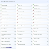 Emerald Ruby Non Veg menu 2