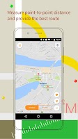 GPS Map Ruler-area measurement Screenshot