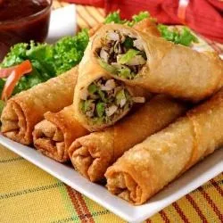 Chicken Spring Roll (8pcs)